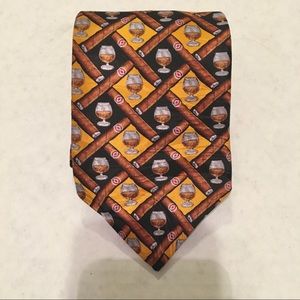 RM Cigar & Cognac Tie